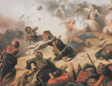 Η μάχη του Κραβασαρά: 1.600 Έλληνες κατατροπώνουν 8.000 Τούρκους (Βίντεο)